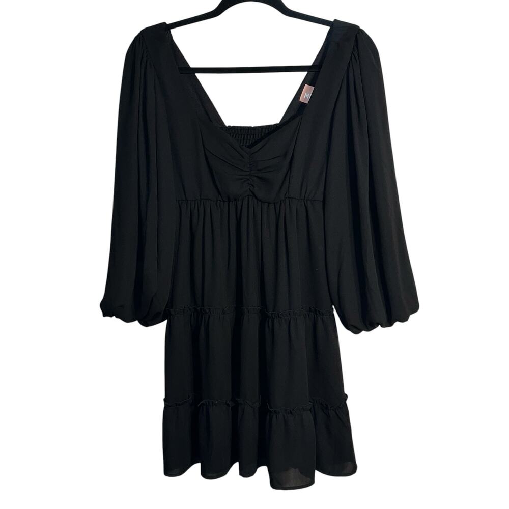 Show Me Your MuMu Black Mini Dress